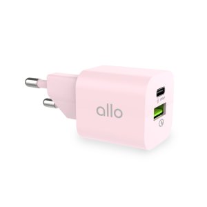 알로코리아 도트 미니 30W GaN 초고속 충전기 UC230GPD 핑크