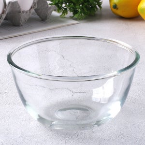 럭키 유리 소스볼 미니 디저트 요거트 시리얼 빙수 화채 1개, 15cm