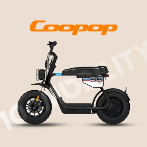 [배터리 업그레이드] 쿠팝 COOPOP GS 48V 25Ah 출퇴근 레트로 전기 전동스쿠터