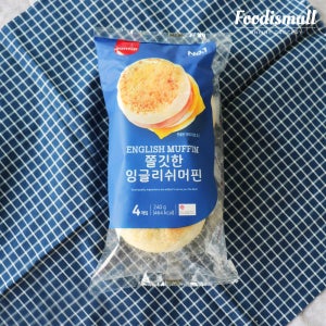 삼립 냉동 잉글리쉬머핀 맥머핀 240g (60g x 4개입)