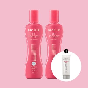(트릿100ml증정) 실크테라피 히트인핸서 열보호 손상모 극손상모 헤어밀크 150ml, 2개
