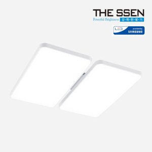 더쎈 국산 4등 100W 삼성LED 슬림 시스템 방등 거실등 침실등 주광