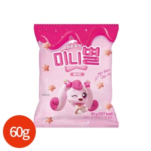 하츄핑의 미니별 딸기맛 60g x 3봉