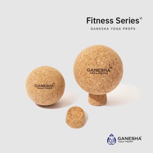 가네샤요가프랍스 NEW 가네샤 코르크 마사지볼 싱글