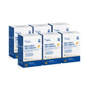 뉴트리션 스탠다드 알래스카 알티지 오메가3 츄어블 950 6개월 6박스 180캡슐 비타민E