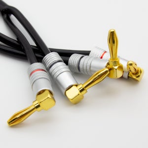 HDTOP 국산 꺾임 바나나플러그 블랙 50C 스피커케이블 30M HT-TP045