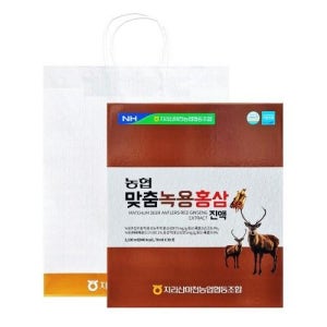 마천농협 맞춤녹용홍삼 진액 70ml x 30포 약국