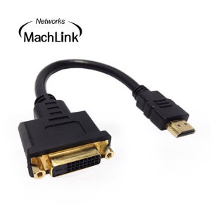 마하링크 HDMI to DVI M/F 변환 젠더 15CM ML-H017