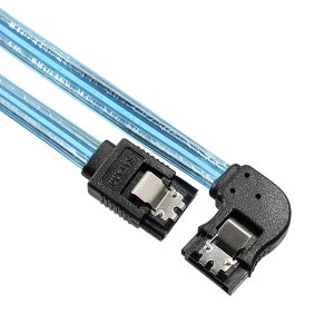 마하링크 SATA3케이블 6Gb L형 라운드 0.5M ML-S3L905