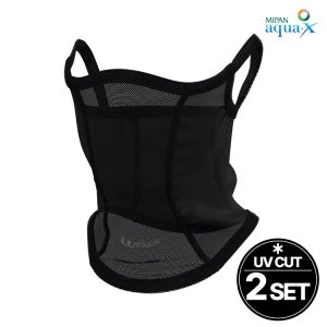 루디스 아웃도어 LUPDUA05 블랙 UV차단 쿨 스포츠마스크 2SET