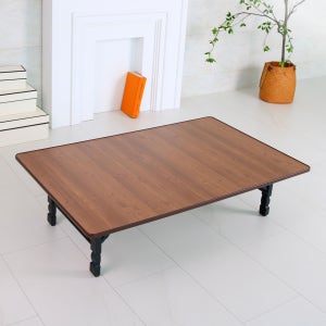 견고하고 튼튼한 H다리 접이식 다용도상 왕대 밥 잔치 잔칫 제사 제삿 특대형 다용도테이블 좌식 좌탁