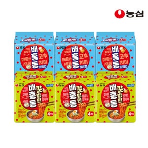 농심 배홍동 비빔면 12개 + 배홍동 칼빔면 12개