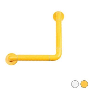 안전보조손잡이 ZL-A02 90도 300x300 노랑 화장실부속 욕실수전 수리