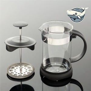 내열유리 커피머신 바리스타용 커피드리퍼 가정용드리퍼 휴대용커피포트 스테인리스드리퍼 핸디드립세트