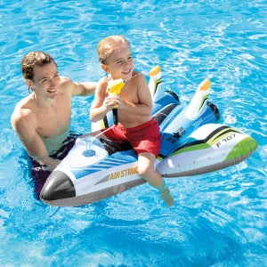 인텍스 INTEX 물총 에어젯 라이드온 어린이튜브 물놀이 57536