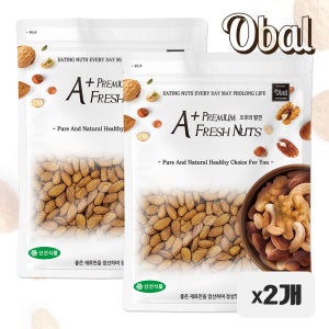 오발넛츠 구운아몬드1Kg+1Kg