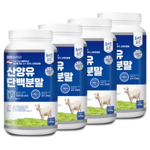 올바른습관 산양유 100% 단백질 분말 670g, 4개