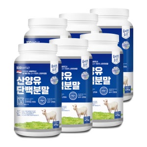 올바른습관 산양유 100% 단백질 분말 670g, 6개