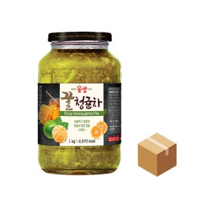 꽃샘 꿀청귤차 1kg, 8개