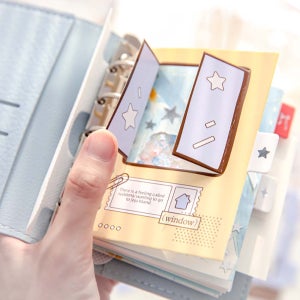 M5 오공 다이어리 속지 달콤 치즈 체크