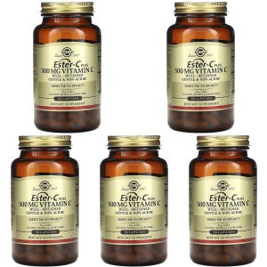 솔가 에스터C 플러스 비타민C 500mg 90캡슐 (5개세트)