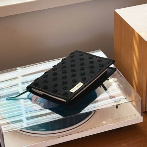 프롬마이프렌즈 잔잔히 피는 꽃 북커버 다이어리 책커버 블랙, 일반도서