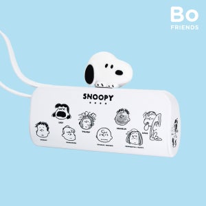 보프렌즈 스누피 75th 도킹형 캐릭터 보조배터리 여행용 휴대용