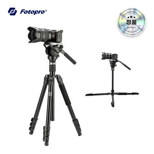 Fotopro 포토프로 S5i PRO 파노라마 유압식 헤드 알루미늄 퀵 레벨링 베이스 비디오 삼각대 최대하중 5kg
