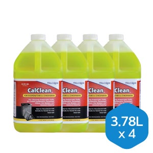 칼크린 에어컨세척제 냉각핀세정제 에어컨청소약품 세척장비 미국친환경 3.78L, 4개