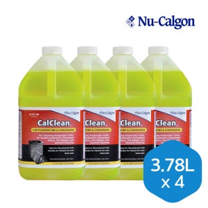 칼크린 에어컨세척제 냉각핀세정제 에어컨청소약품 세척장비 미국친환경 3.78L, 4개