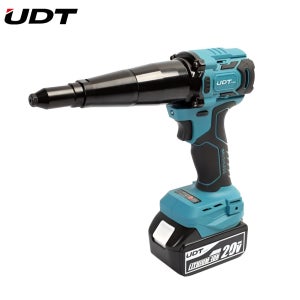 UDT 전동 충전리베터기 UCR-205 브러쉬리스 모터 금속가공 조립 자동차 정비 가전제품 조립