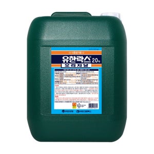 유한락스 대용량 레귤러 오리지날 말통 20kg, 1개
