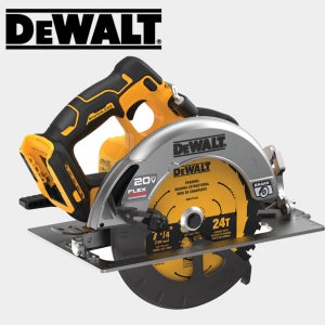 디월트 20V 충전 원형톱 전동 스킬 무선 목공 톱 DCS573N 베어툴 기본날포함