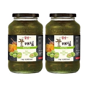 꽃샘 꿀매실차 1kg, 2개