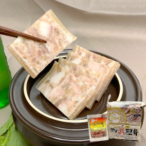 옛날 진 편육 500g 1봉 밀키트 간편식 머릿고기