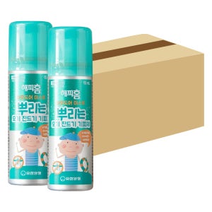 해피홈 아웃도어 미스트 뿌리는 모기 진드기 기피제 65ml, 12개