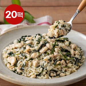 흑닭 닭가슴살 곤드레나물 볶음밥 300g 20팩