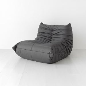 니스코 1인 좌식소파 XA10061H 스툴미포함, 그레이 4370.3728, 1인용