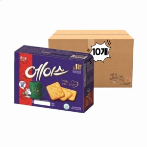 해태 에이스 364g X10개입 ,1박스 / 과자세트