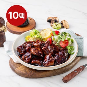 흑닭 한입 소스인 닭가슴살 숯불데리야끼맛100g 10팩