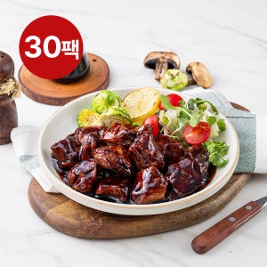 흑닭 한입 소스인 닭가슴살 숯불데리야끼맛100g 30팩