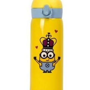 핫콤 HCT-035M 미니언즈 어린이 보냉보온 텀블러 350ml