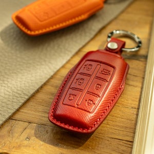 까사몬타 스마트 자동차 차 키 케이스 커버 가죽 홀더 주문제작