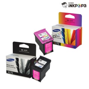 INK-M170 (삼성 M170) INK-C170 (삼성 C170) 정품잉크 검정 칼라 SET