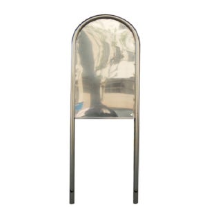 아치형스텐표지판(무지) 앙카식(680xH1800) KSM3824