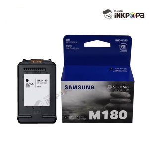 INK-M180 (삼성 M180) 정품잉크 검정 SL-J1660 J1663 J1665