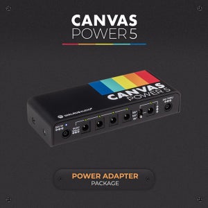 월러스 오디오 Canvas Power 5 / 캔버스 파워서플라이 / 전원 어댑터 패키지 / Walrus Audio