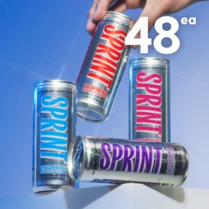 클룹 스프린트 에너지 드링크 제로 탄산음료 4종 250ml, 48개