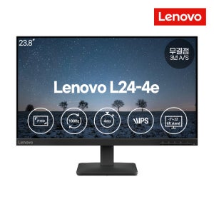 레노버 모니터 L24-4e FHD 100Hz IPS패널 68C2KAC1KR (24인치)