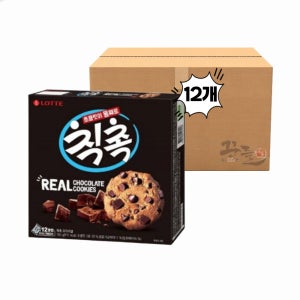 롯데웰푸드 칙촉 오리지날 180g x 12개,1박스 / 과자세트